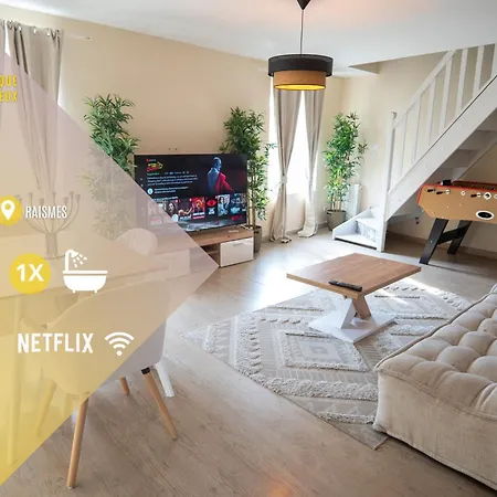 Appartement Capstay Cosy Centre 2 Babyfoot & Netflix Raismes
